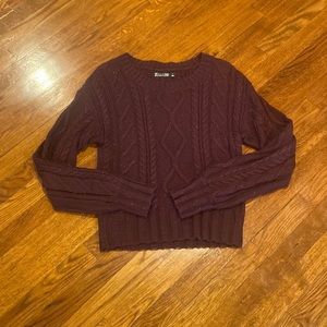 Women’s NY&Co Cable Knit Sweater & Skirt Set
